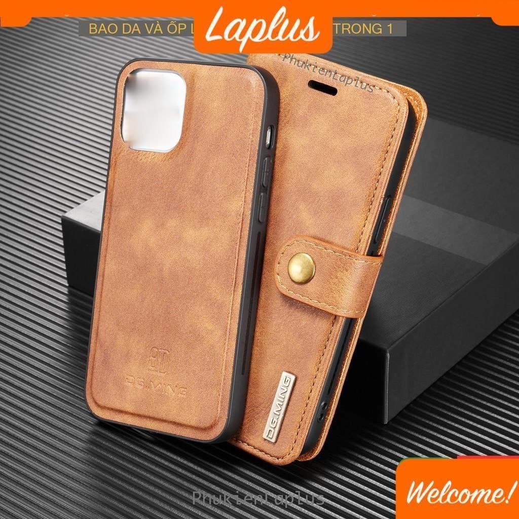 Bao Da Iphone Cao Cấp 2 In 1 - Có Thể Tách Rời Bao Da Và Ốp Lưng 13/ 13 Pro/ 13 Promax/ 12/ 12 mini/ 12 Pro/ 12 Promax