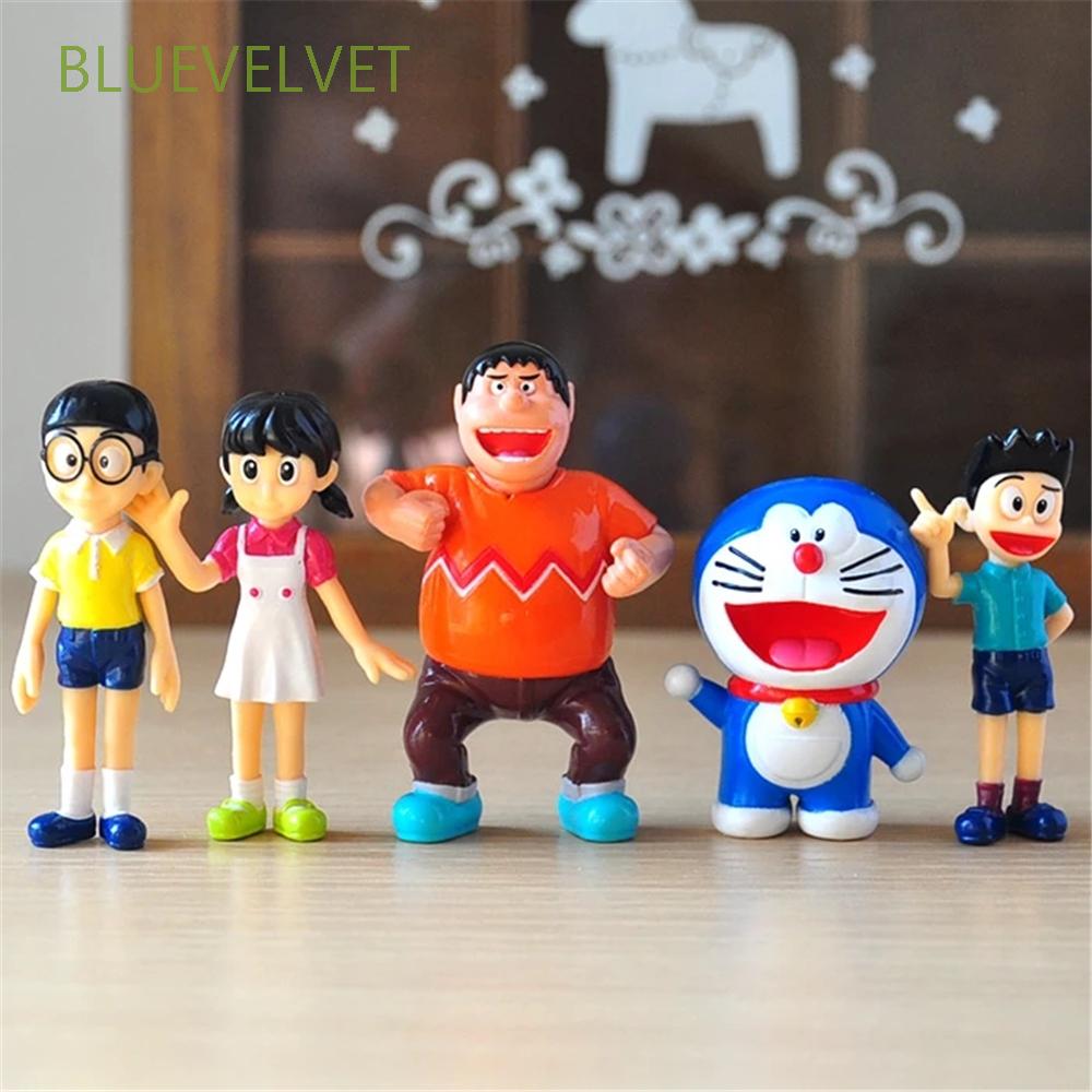 NOBITA NOBI DORAEMON Set 5 Mô Hình Đồ Chơi Nhân Vật Trong Phim Hoạt Hình Nhật Bản