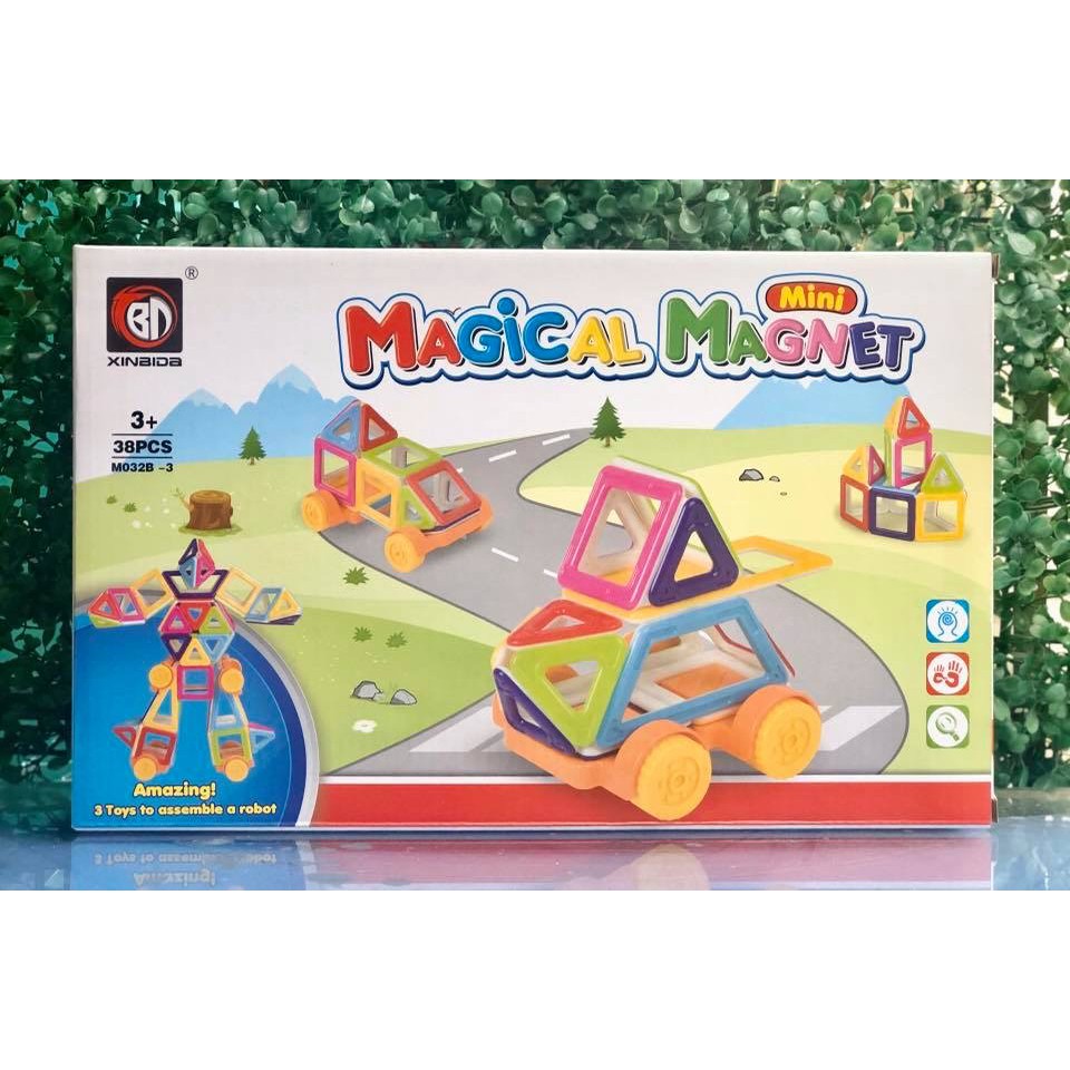 Bộ đồ chơi Nam châm Magical Magnet 38 pcs