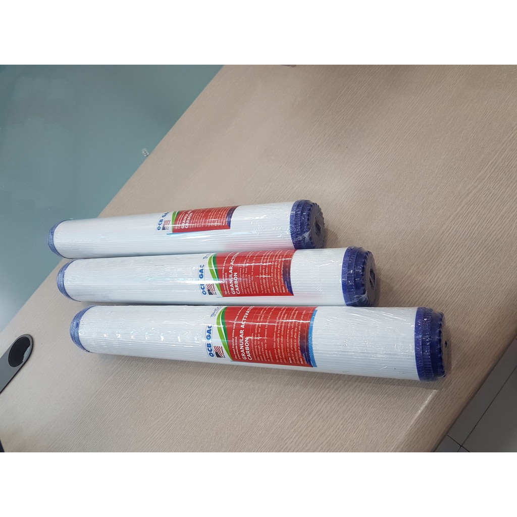 Máy lọc nước RO OHIDO - Lõi lọc than hoạt tính OCB 20inch  Máy lọc nước R O 30 - 50 lít/h