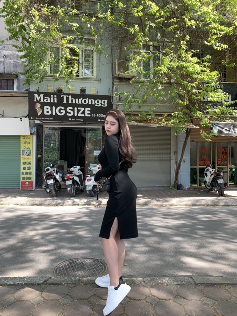 Váy Ôm Xẻ Tà Bigsize | BigBuy360 - bigbuy360.vn