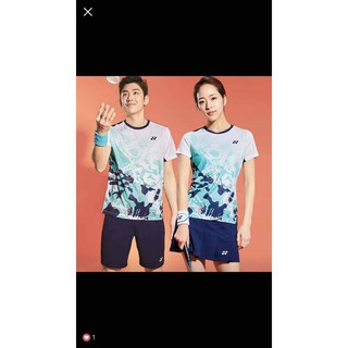 XL nam - Quần áo cầu lông Yonex 2010 nam (xanh-hồng)