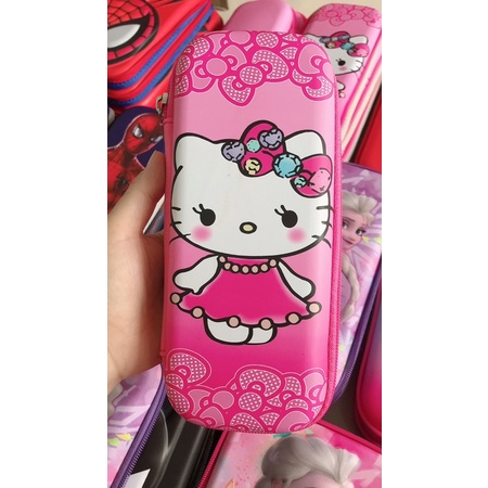 Hộp bút Hello Kitty(Hàng cao cấp QC)-Kèm video thật