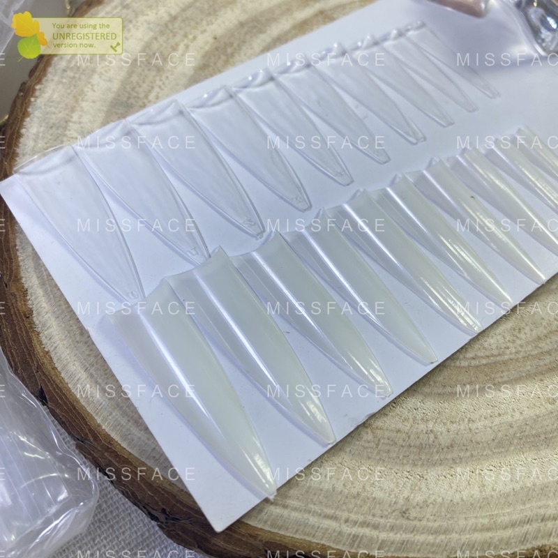 móng tip form nhọn dài - móng nối nhọn đủ size giá siêu rẻ