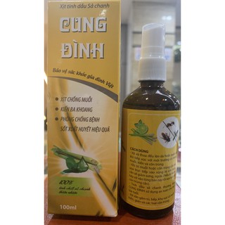 Xịt tinh dầu Sả chanh Cung Đình