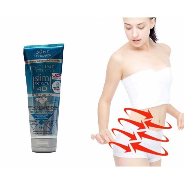 Kem tan mỡ eveline slim