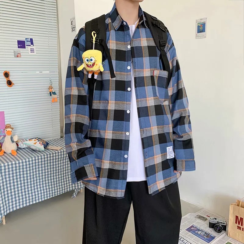 Áo Sơ Mi Tay Dài Phong Cách Âu Mỹ Thời Trang Cho Nam Size M-5Xl | BigBuy360 - bigbuy360.vn