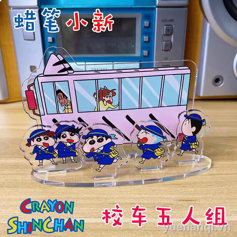 Mô hình đứng trang trí bàn hình cậu bé bút chì Shin bằng acrylic