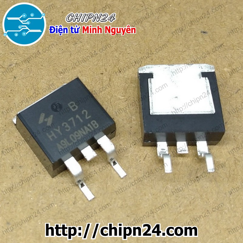 [1 CON] (SOP) Mosfet Dán HY3712 TO-263 170A 125V Kênh N (SMD Dán) (3712)