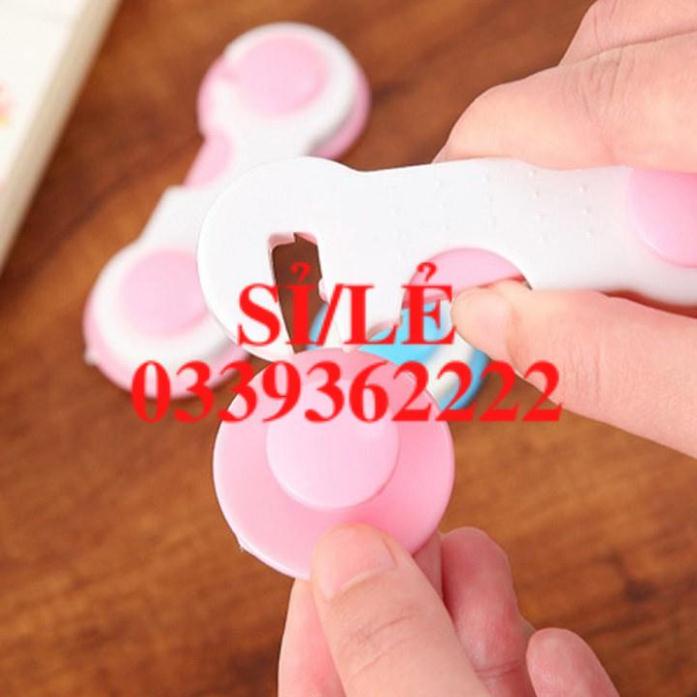 [ COCOLOVE ] Khóa Cài Tủ - Chặn Cửa Chống Kẹp Tay Kiểu Chốt Tròn (KCT04)  HAIANHSHOP