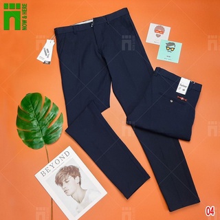 Quần tây nam XANH ĐEN - Quần đồng phục học sinh cấp 3 - Quần tây ôm body, chất co giãn - NH Kids Shop