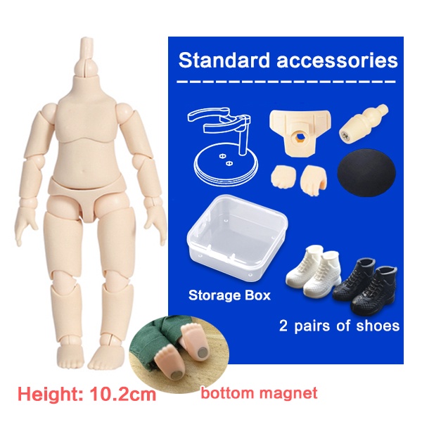 YMY body OB11 GSC Nendoroid obitsu11 1/12 BJD Mô Hình Đồ Chơi Nhân Vật BJD BODY9 DDF