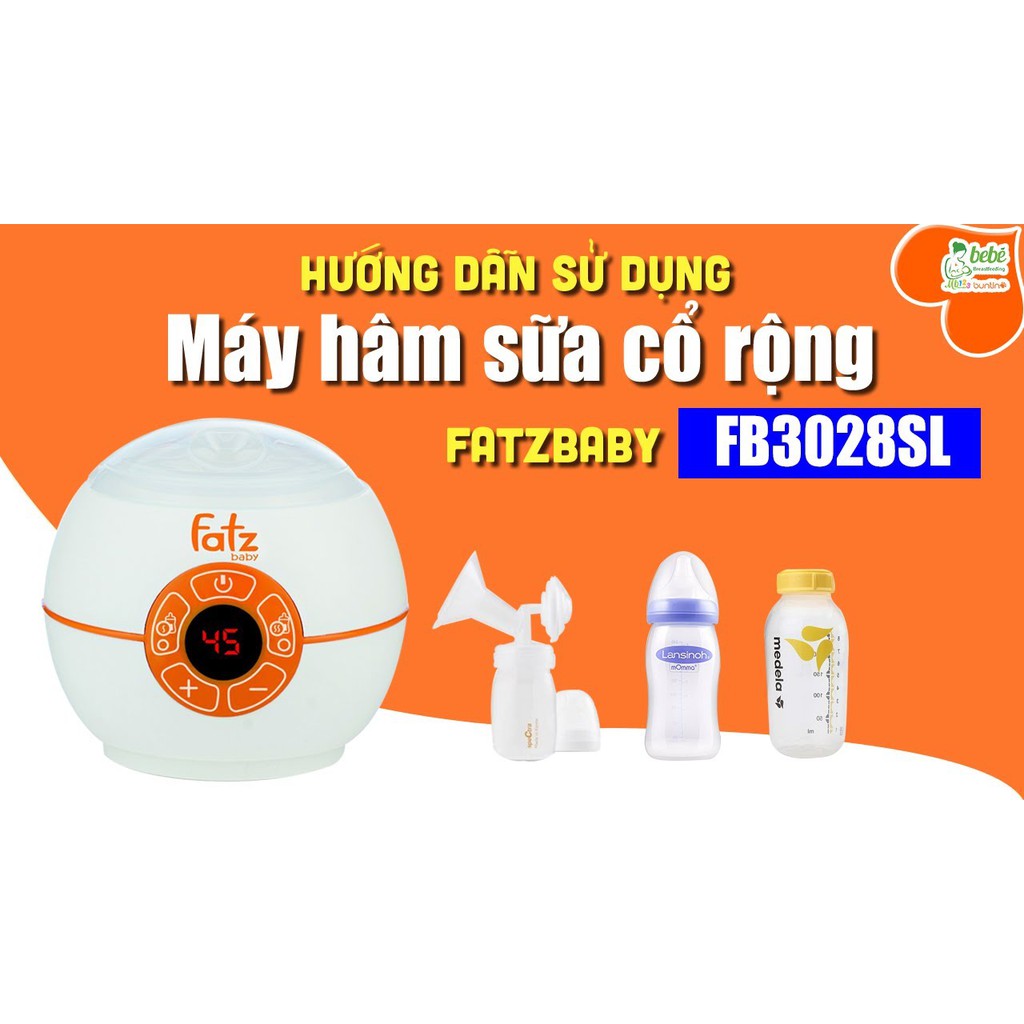 [BH 12 tháng] Máy hâm sữa điện tử bình cổ siêu rộng FB3028SL Fatzbaby ( Fatz Baby) thương hiệu Hàn Quốc