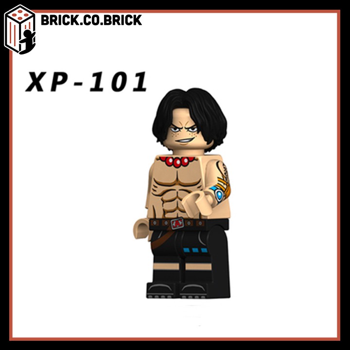 Lego One Piece Non Đồ Chơi Lắp Ráp Minifigure Mô Hình Anime Đảo Hải Tặc Luffy Ace Nico Robin Zoro Brook Sapo KT1013