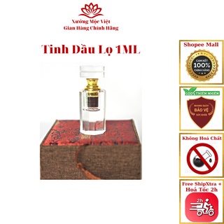 Tinh Dầu Trầm Hương Tự Nhiên XƯỞNG MỘC VIỆT Giúp Không Khí Dễ Chịu Loại 1ML