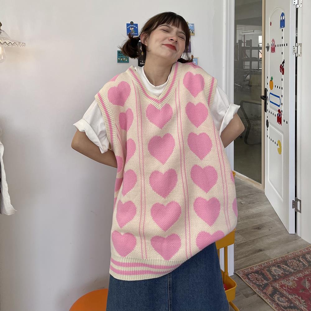 Áo Không Tay Cổ Chữ V Dáng Rộng Thiết Kế Mới Thời Trang Dành Cho Nữ