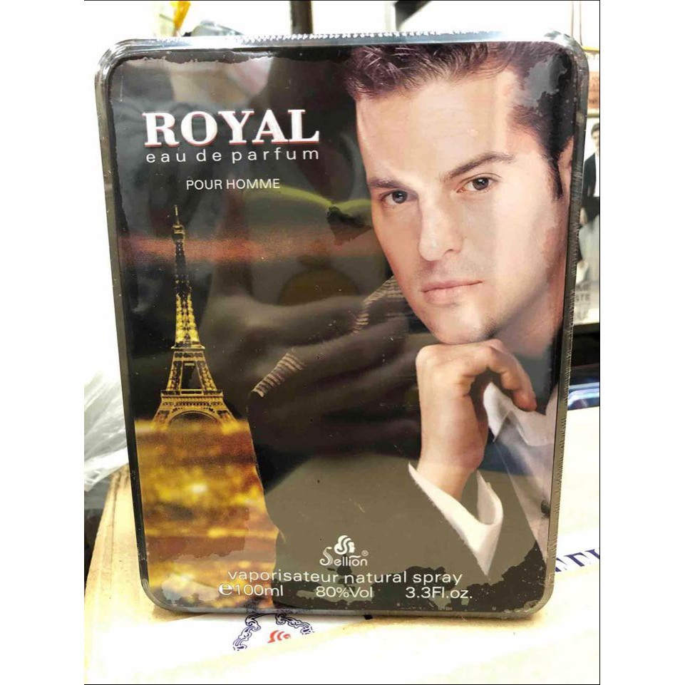 Nước hoa Nam Và Nữ Royal eau de parfum hộp thiếc 100ml