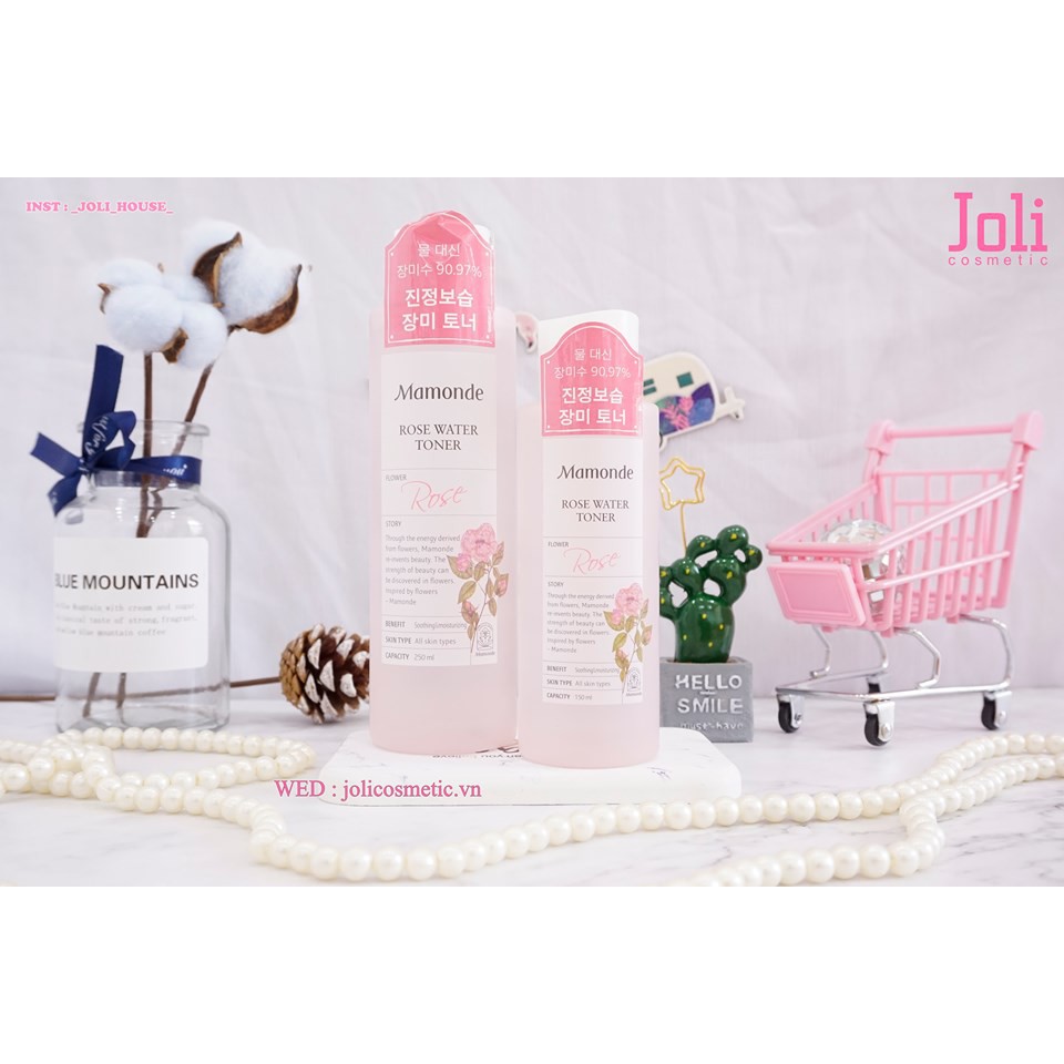 Nước Hoa Hồng Se Khít Lỗ Chân Lông Mamonde Rose Water Toner 250ml (QUEEN) | BigBuy360 - bigbuy360.vn