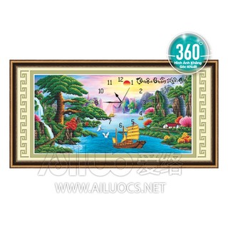 Tranh đá đồng hồ 77351