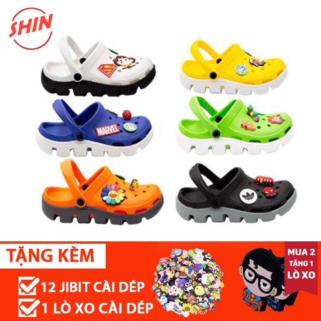 Dép khủng long cross đế xương lượn sóng cao cấp💖FREESHIP💖sục cross bít đầu hotrend DU01 cao cấp