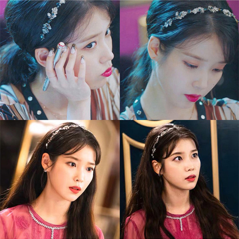 Cài tóc đính ngọc trai giả phong cách retro Hàn Quốc cho nữ