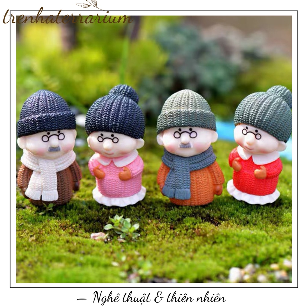 Tiểu cảnh cặp ông bà terrarium cực đáng yêu nhaaa!!
