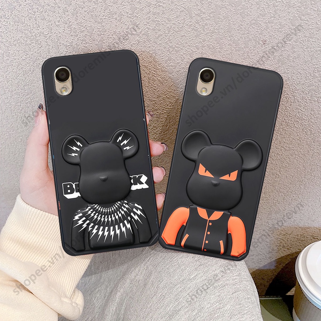 Ốp lưng Oppo A37 / Neo 9 / F1 Plus hình kaws, kith, bear brick nổi 3D phong cách độc đáo