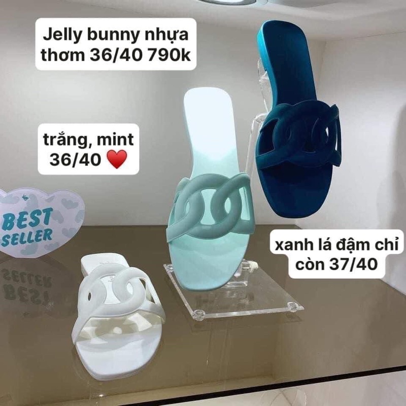 Dép nhựa thơm Jelly bunny