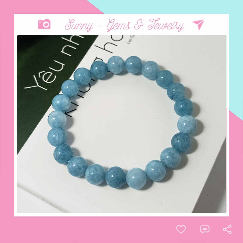 Vòng tay phong thủy A017, Vòng tay may mắn hút tài lộc hợp mệnh THỦY, MỘC - Sunny Jewelry