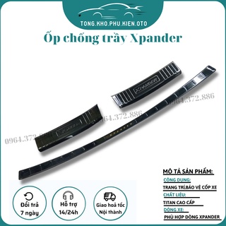 Ốp chống trầy cốp trong, ngoài xe Mitsubishi Xpander 2018 - 2022 titan cao cấp