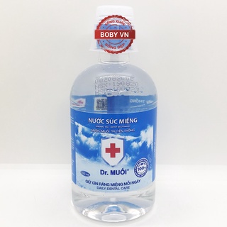 Nước súc miệng Dr. Muối chai 500ml