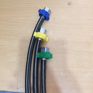 DÂY CẤP NƯỚC INOX 50CM, DÂY VÒI NƯỚC CHO LAVAPO,BÀN CẦU