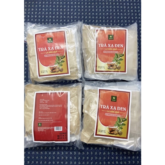 Combo 4 bịch trà xạ đen la hán quả mát gan-giải độc-thanh lọc cơ thể
