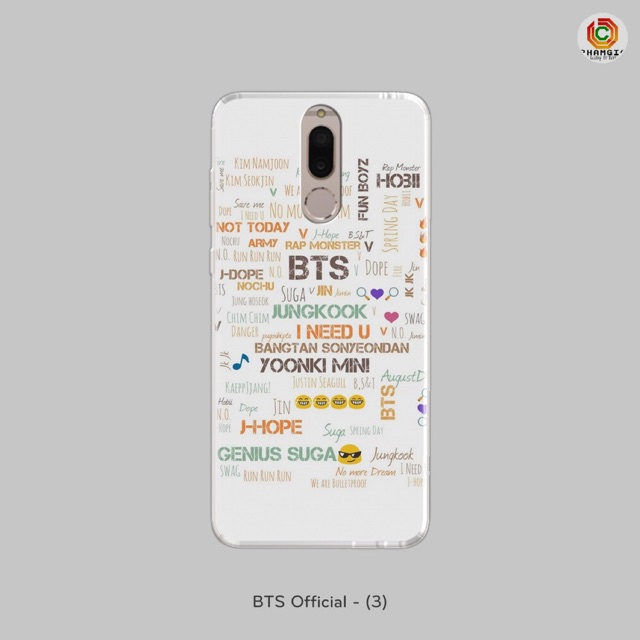 Ốp lưng hình BTS Huawei y3ll Y5 ii Y5 ii Y5 Lite 2017/Y3 2017 Y5 Lite 2017/Y3 2017/Honor 5A
