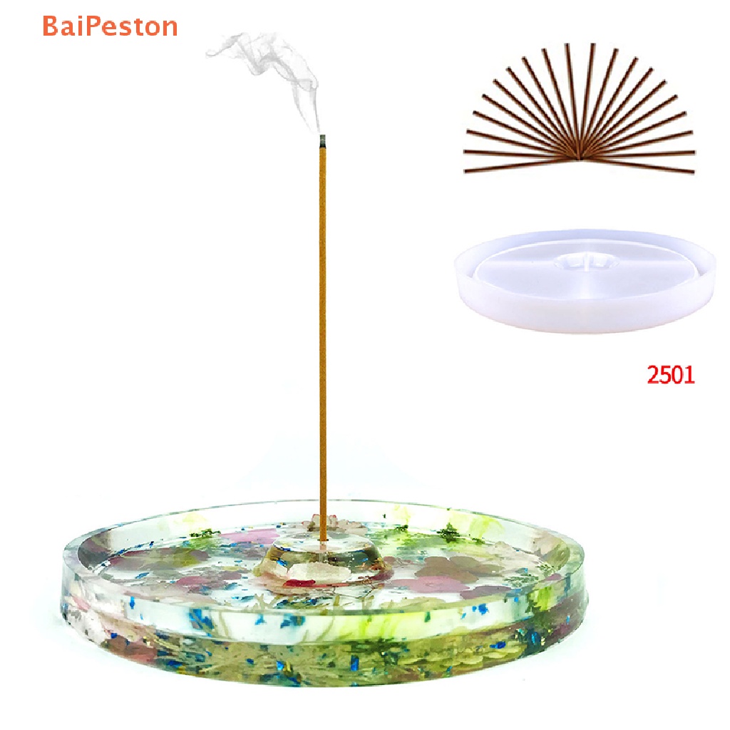 Khuôn Silicone Làm Đế Cắm Nhang / Yoga DIY
