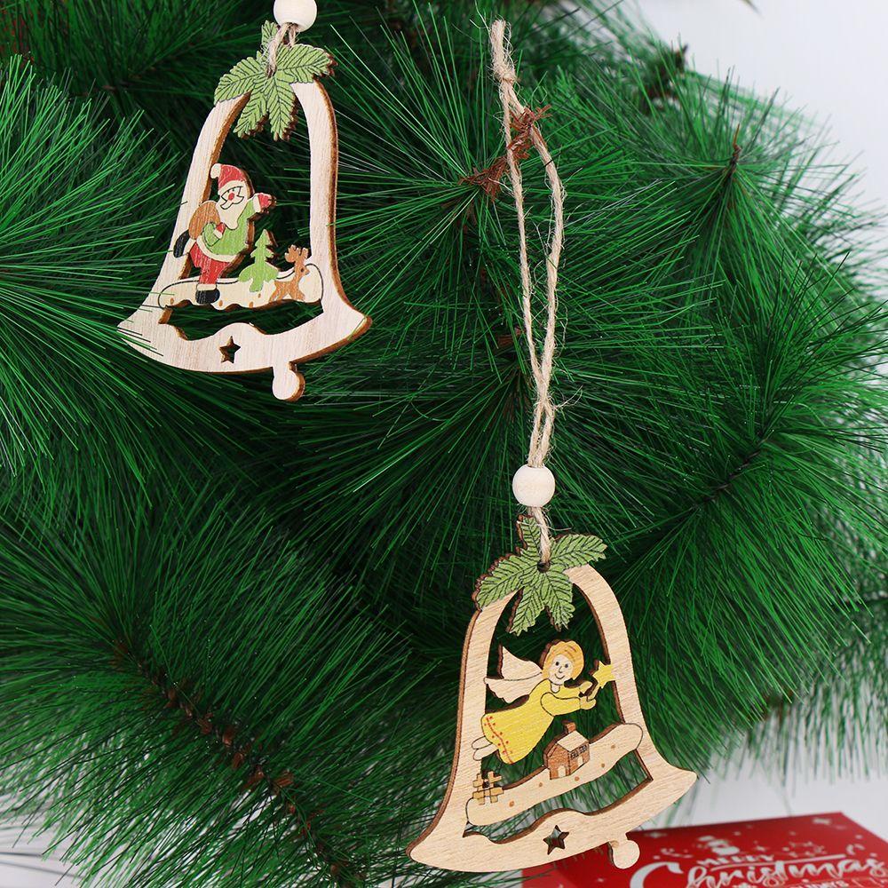 LAKAMIER Set 4 / 5 Phụ Kiện Treo Trang Trí Giáng Sinh Năm Mới