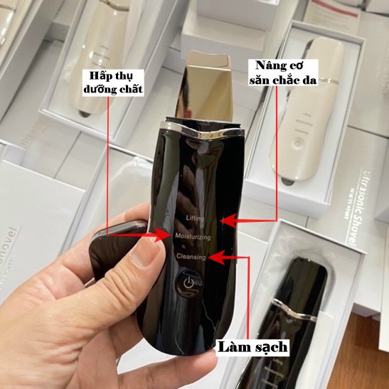 Máy sủi da chết, máy cà da chết siêu khoẻ có tích điện