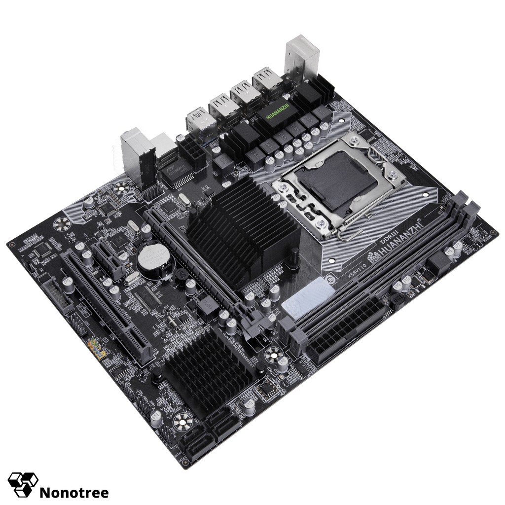 Mainboard X58-RX3.0 HUANANZHI LGA1366 DDR3 Nonotree, bảo hành 3 năm, Máy chủ, Trò chơi, Văn phòng, LOL, PUBG, Tốt hơn i7