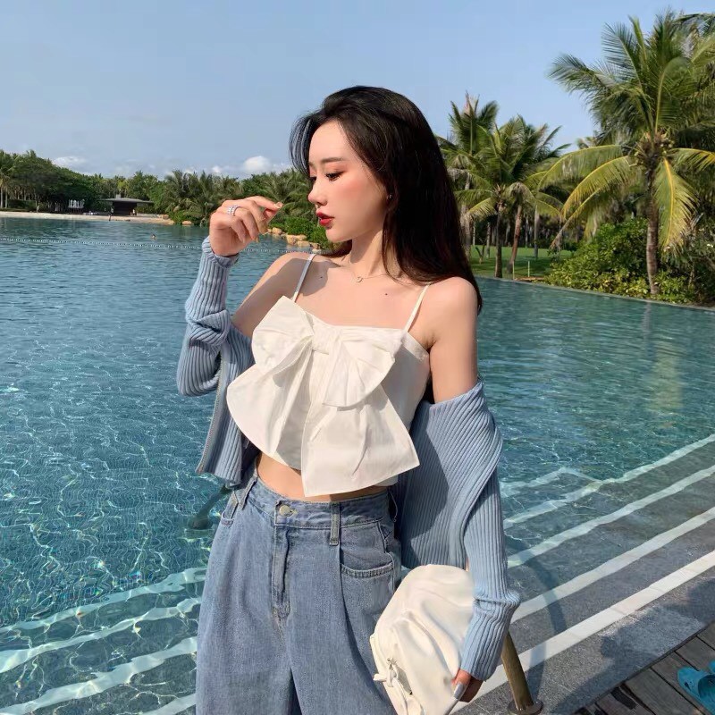 Áo dây nơ xinh