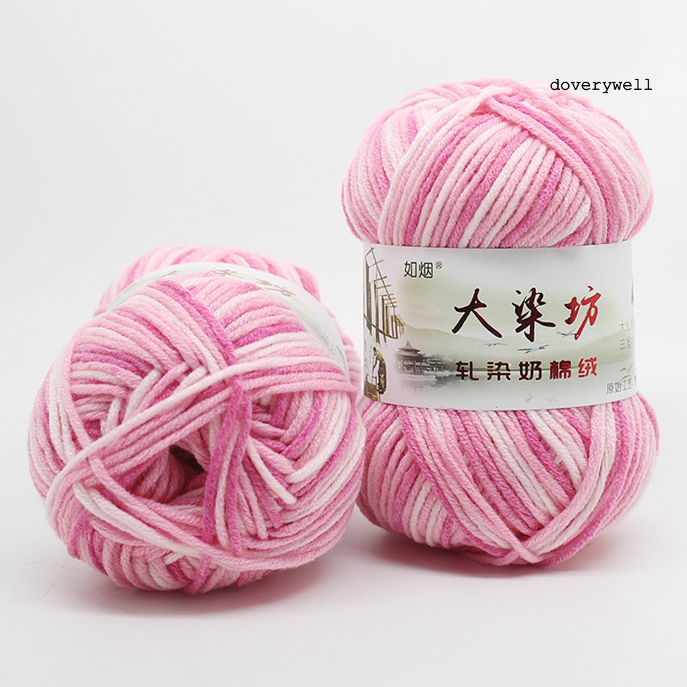 Cuộn len sợi cotton 5 màu sử dụng đa dạng