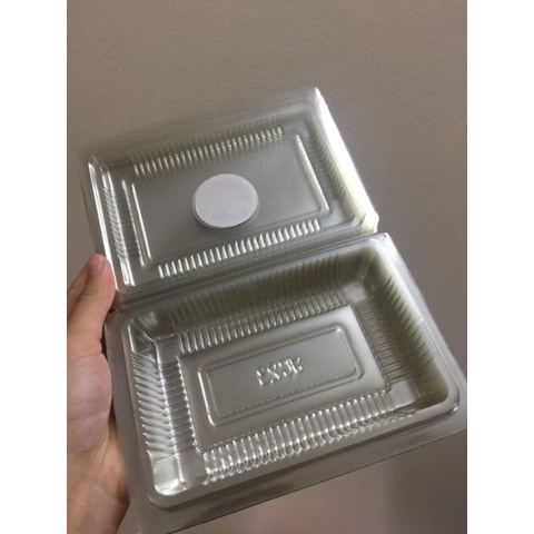 100 hộp nhựa PET H23 (TA23) - đựng 200-300gr