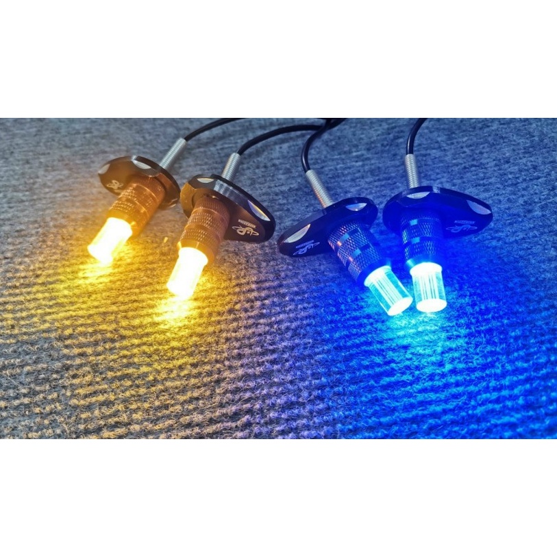 BỘ ĐÈN LED XI NHAN sau gắn trực tiếp các loại xe máy kiểu hỏa tiễn