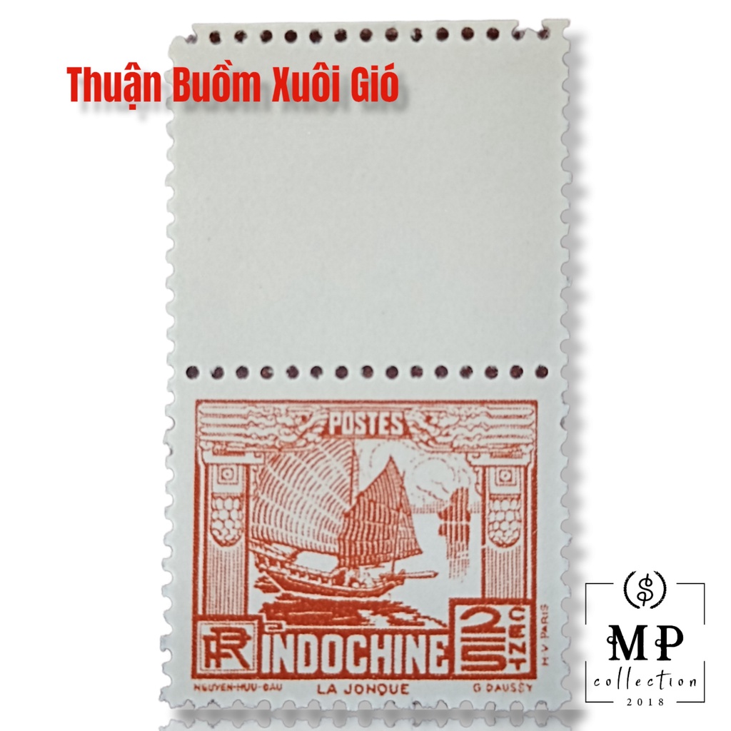 Tem Việt Nam xưa với hình ảnh Thuận Buồm Xuôi Gió