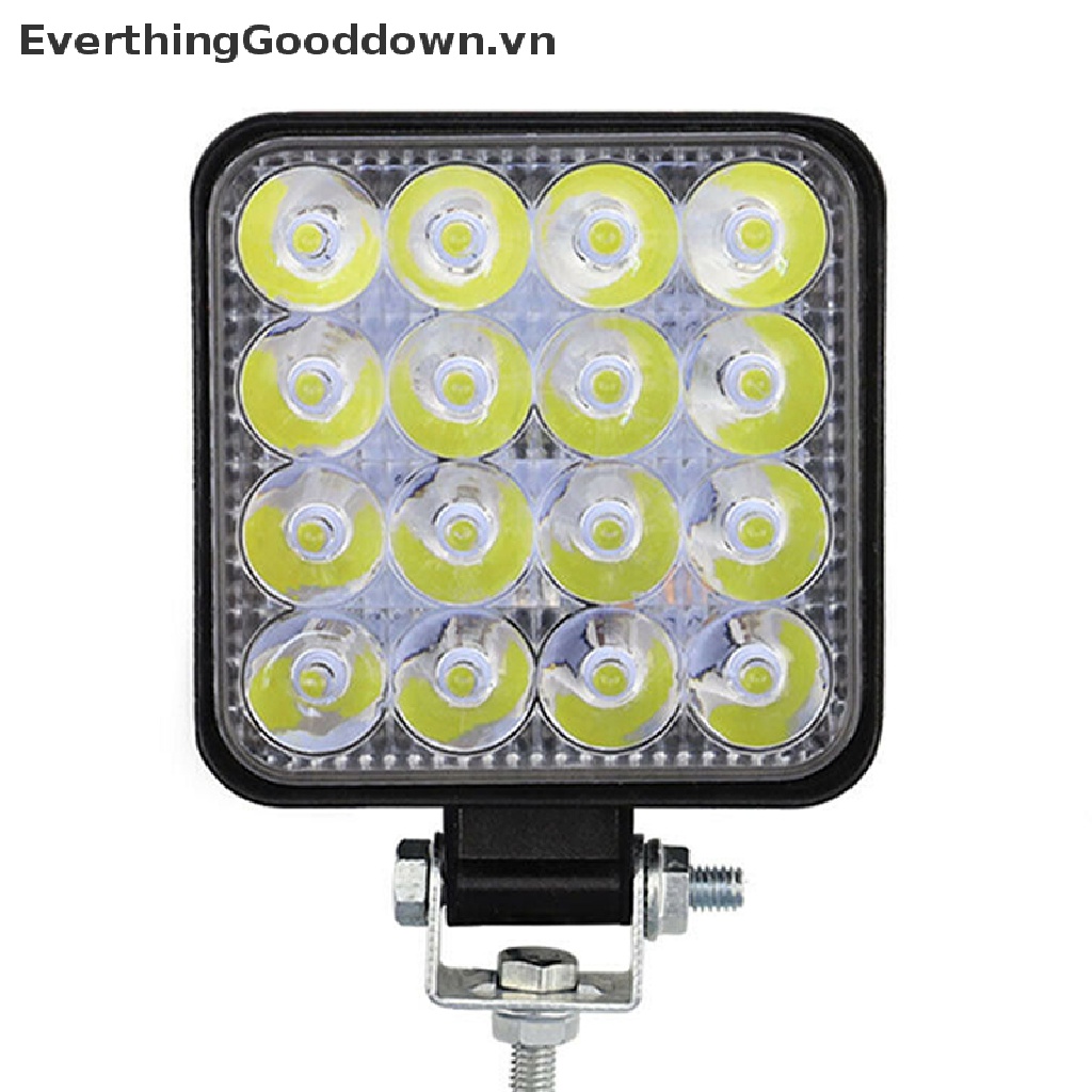 Everthinggooddown Đèn Led Sương Mù 48W 16 Bóng 12V / 24V Dành Cho Ô Tô