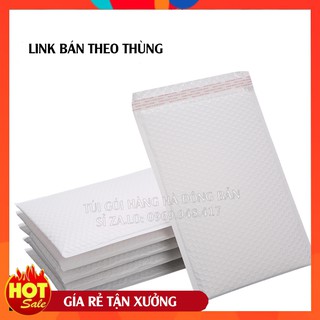 Túi bóng khí nilon trắng đóng gói hàng hóa nhiều kích thước, chống sốc bóng khí đóng gói hàng hóa an toàn, nguyên thùng