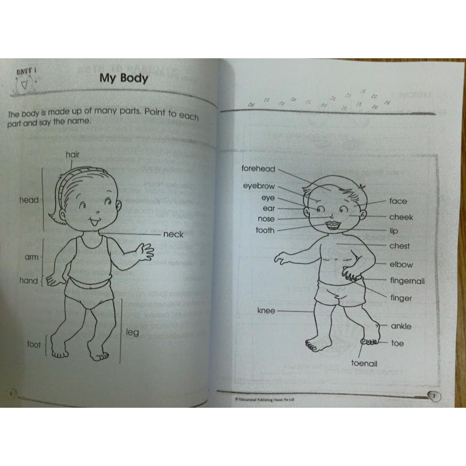 Bộ 3c - Vocabulary for Kindergarten,Complete Book on Preschool English,Kinder garten comprehension