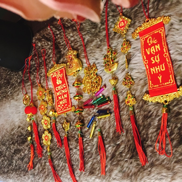 Dây treo tết, liễng treo tết, dây trang trí tết - TONYHOUSE