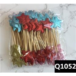 CAM-Túi 100 cây tim,sao,miện nhũ.