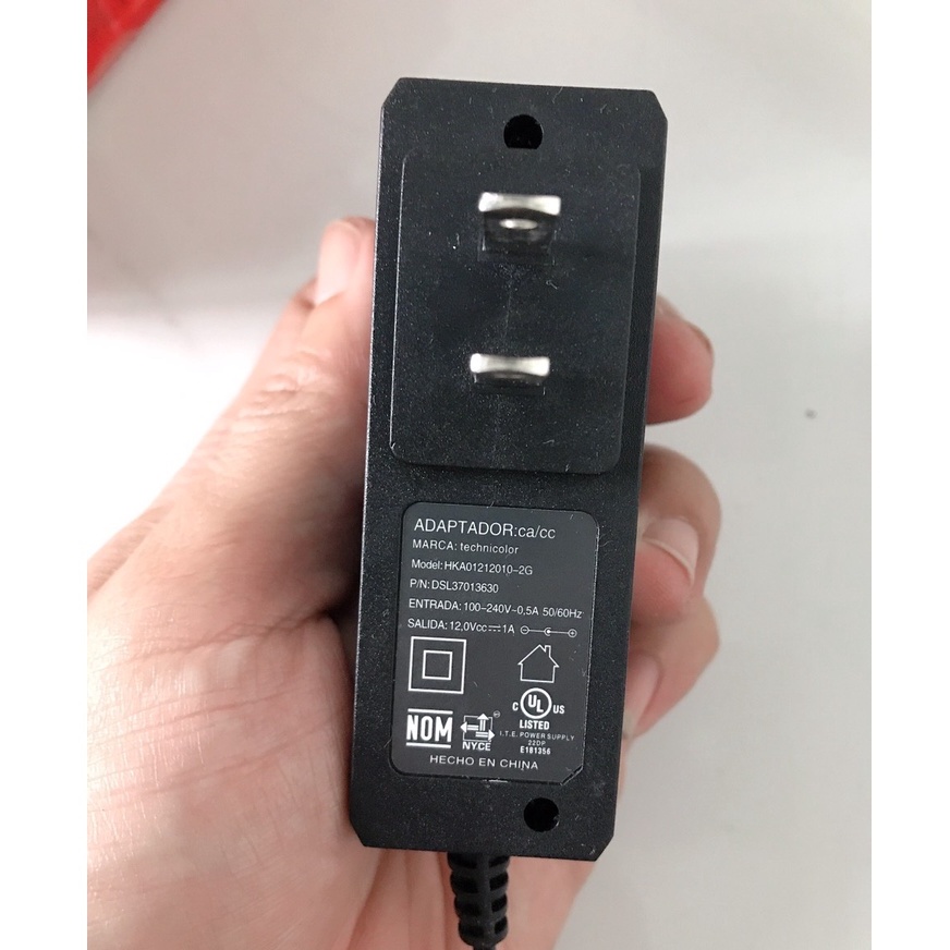 Nguồn Adapter 12v 0.5a, 0.75a, 1a loại tốt jack 5.5x2.5mm dùng cho camera, modem