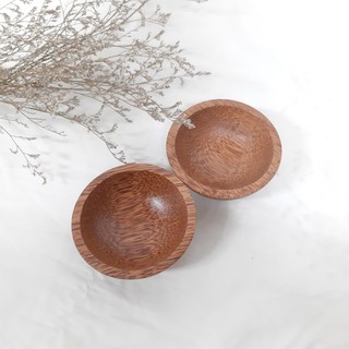 Chén đựng nước chấm gỗ dừa ,có ảnh thật